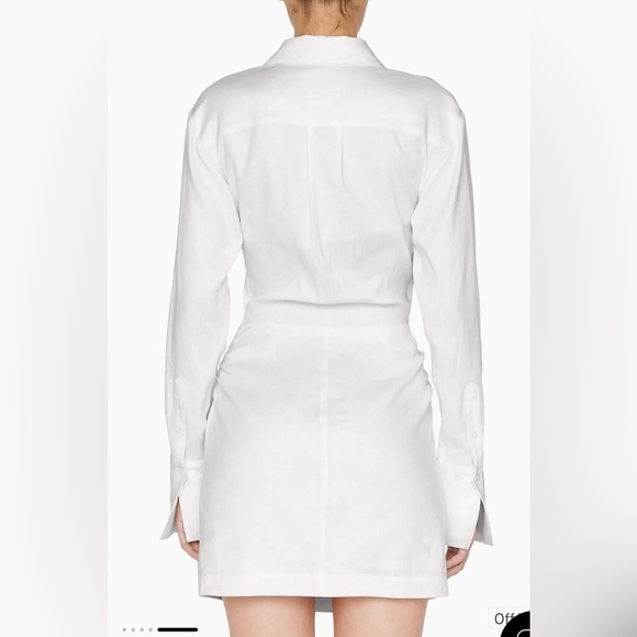 Frame Twist Mini Shirtdress - Picture 4 of 9